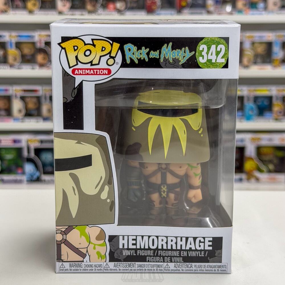 Funko Pop Animation Rick & Morty Hemorrhage 342 Death Stalkers Toy Vinyl Figure